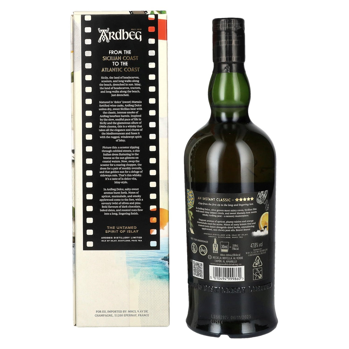 Ardbeg Dolce Cue The Smoke The Ultimate Islay Single Malt Scotch Whisky 47,8% Vol. 0,7l in Geschenkbox