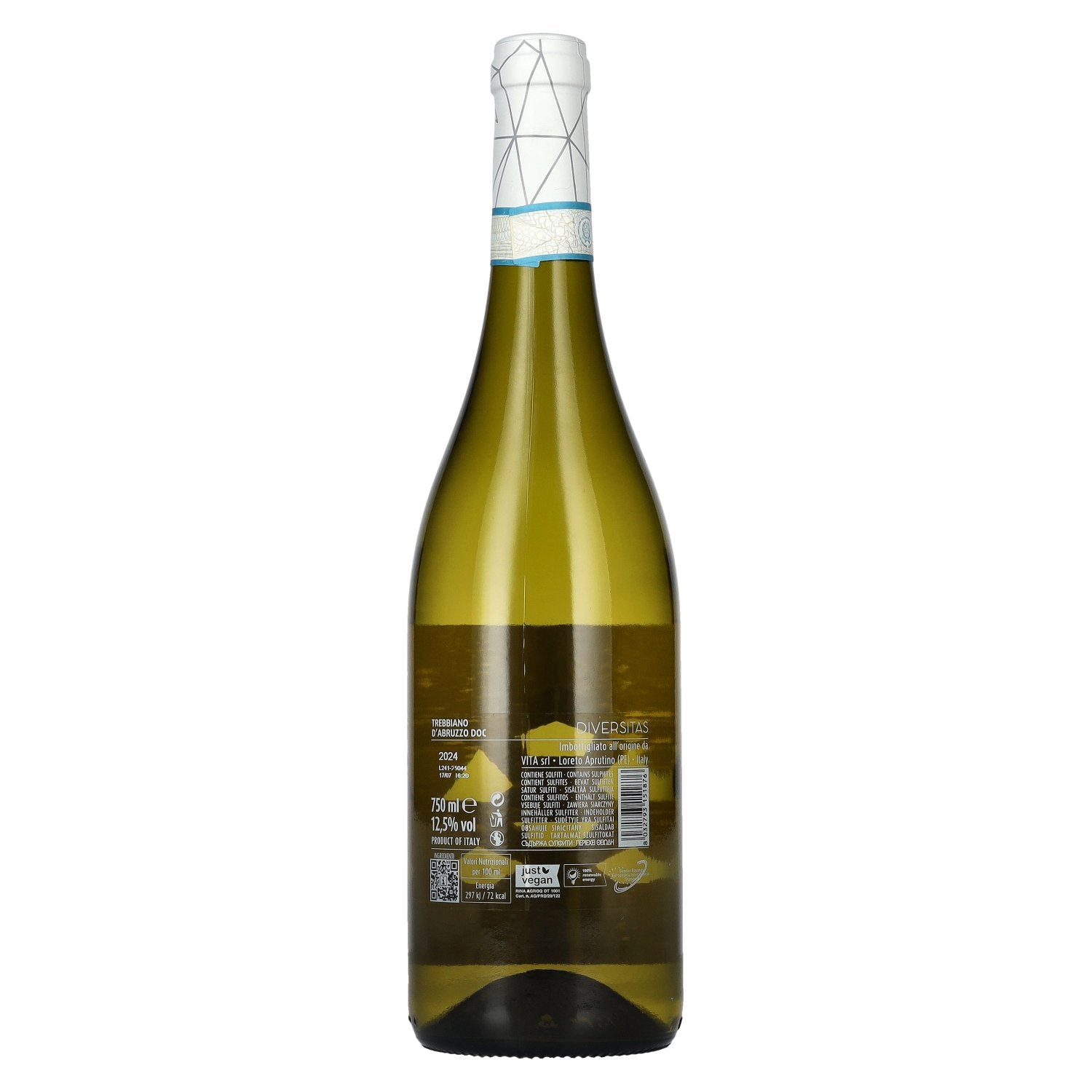 LA TARTARUGA Trebbiano d'Abruzzo DOC 2024 12,5% Vol. 0,75l