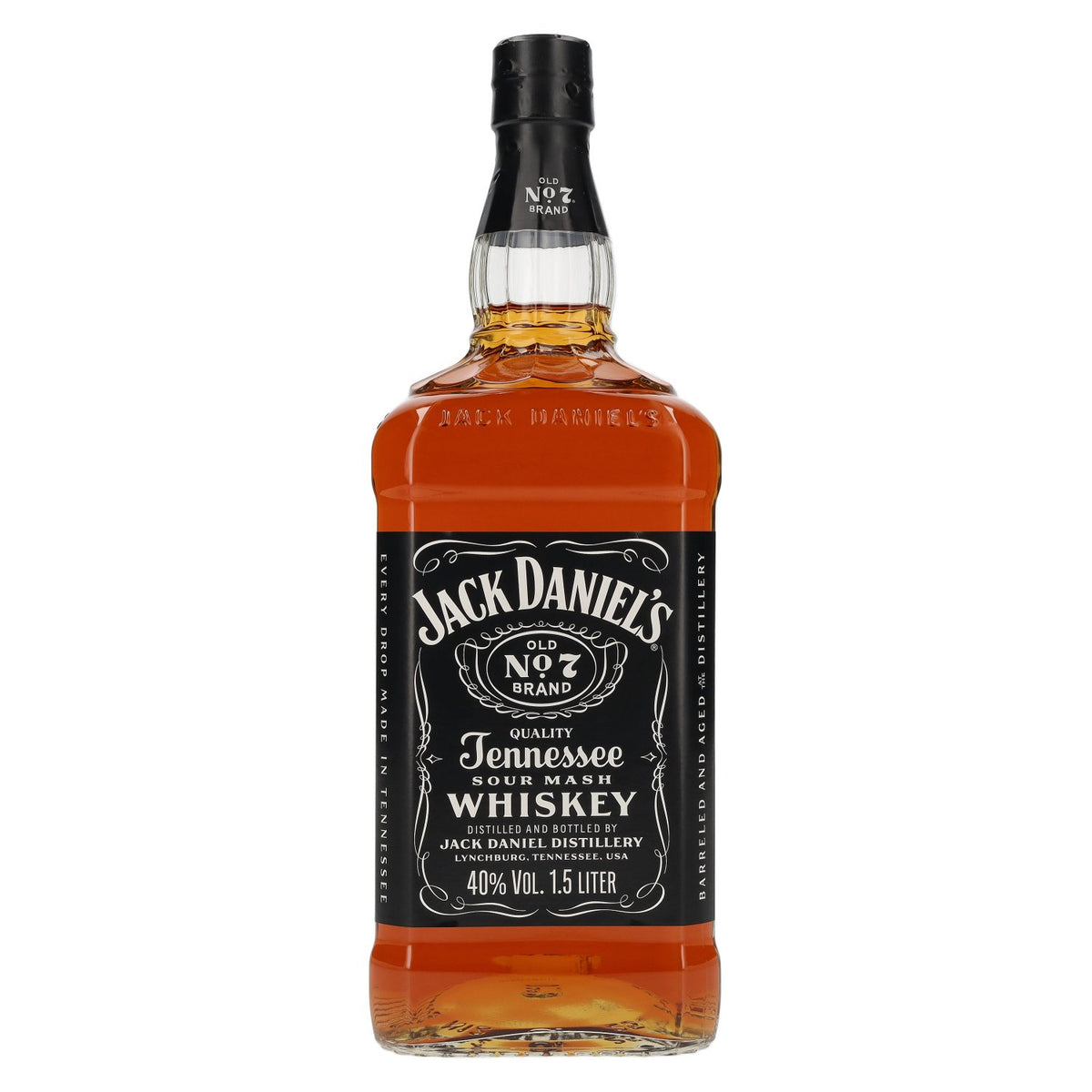 Whisky Jack Daniel's Tennessee Sour Mash, 40 % vol., 1,5 l