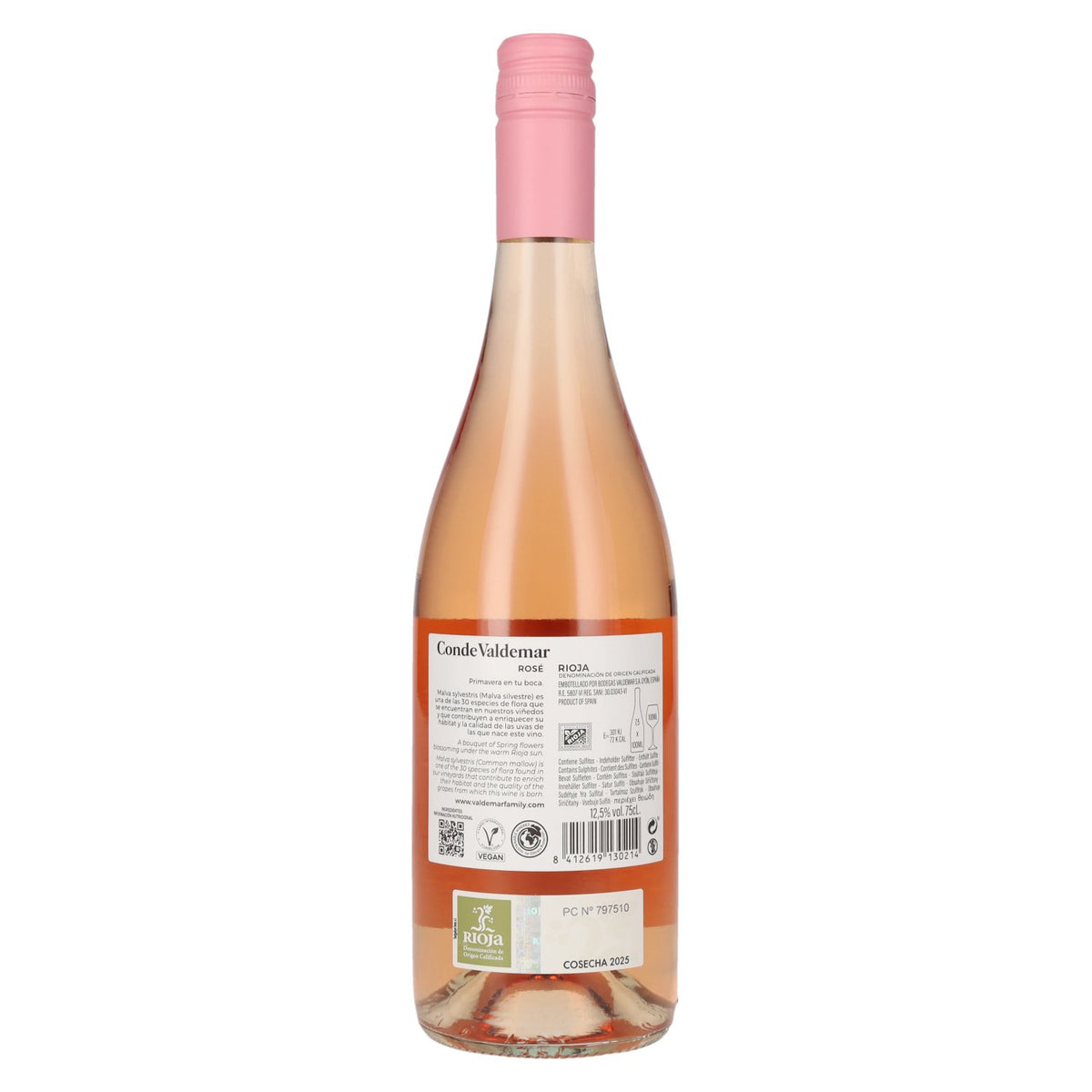 Conde Valdemar Rosé Rioja DOC 2025 12.5% ABV 0.75l
