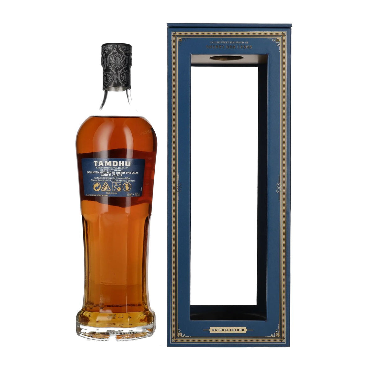 Tamdhu 15 Year Old Speyside Single Malt Scotch Whisky 46% ABV, 0.7 litres, in a gift box