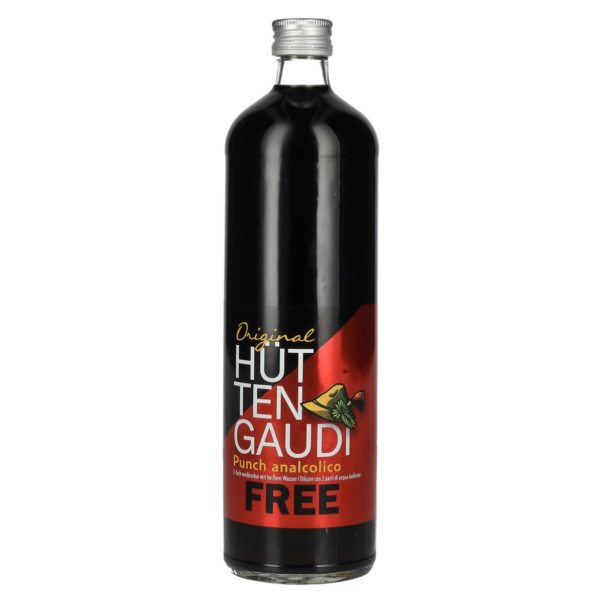 Kera Original Hüttengaudi Punch alcoholvrij 0,0 0,7 l