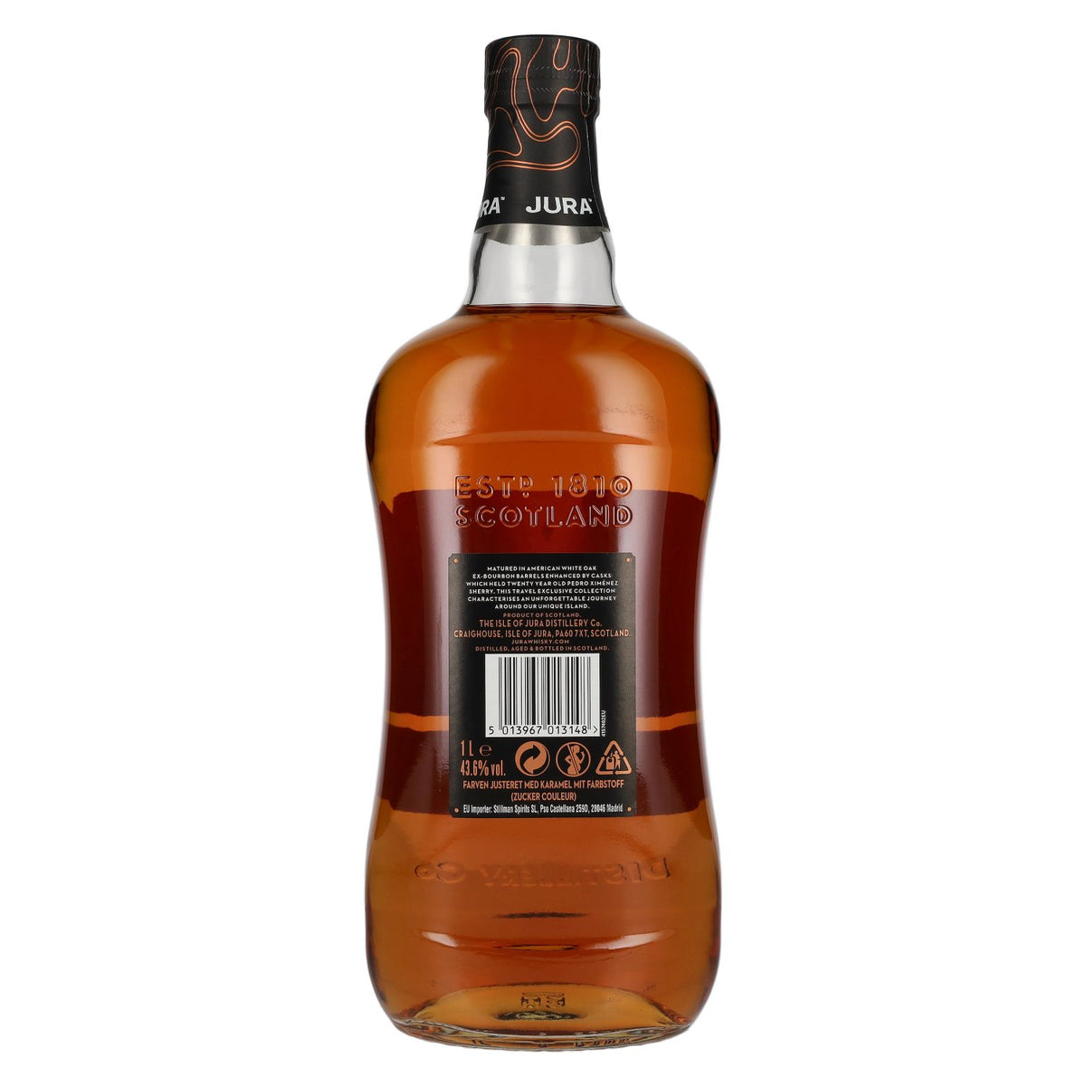Jura THE ROAD Single Malt Scotch Whisky 43.6% vol. 1l