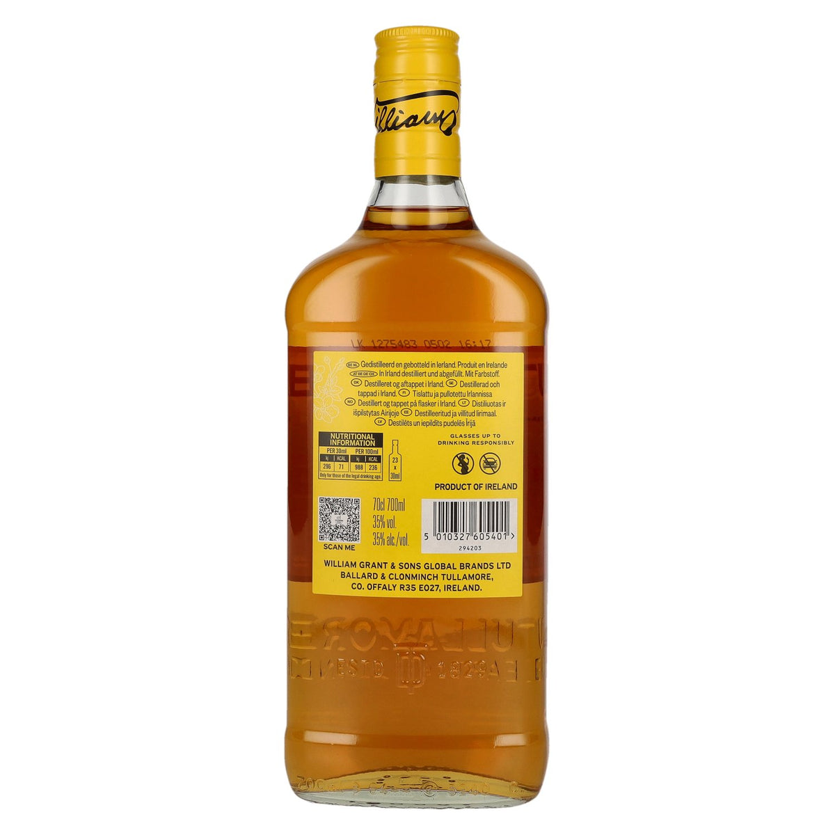 Tullamore D.E.W. Liqueur au miel 35 % vol. 0,7 l