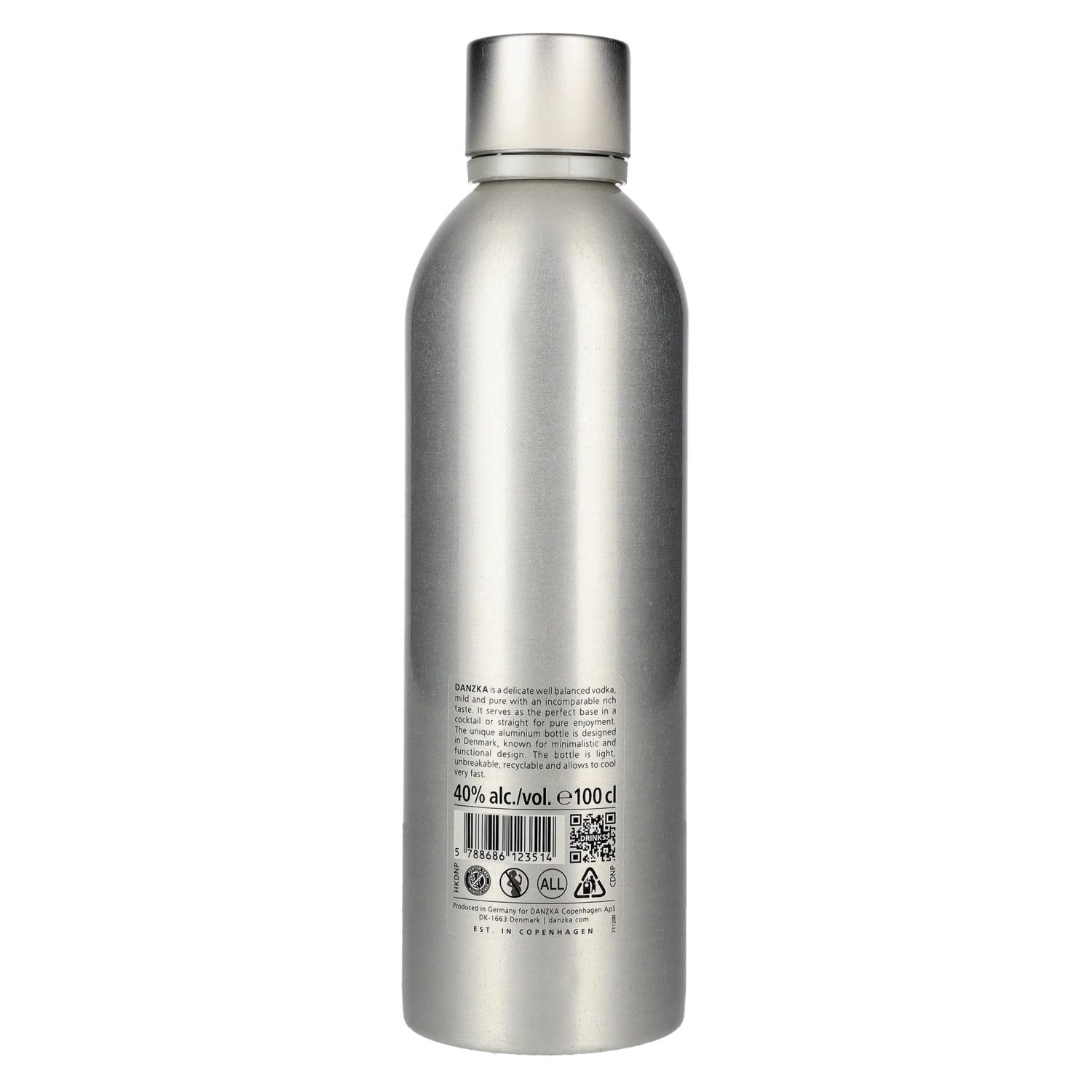 Danzka Vodka ORIGINAL 40% Vol. 1l