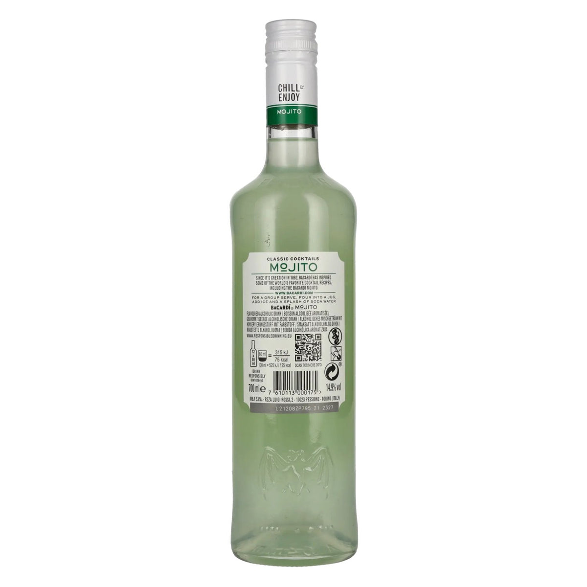 Bacardi Mojito 14,9 % vol. 0,7 l