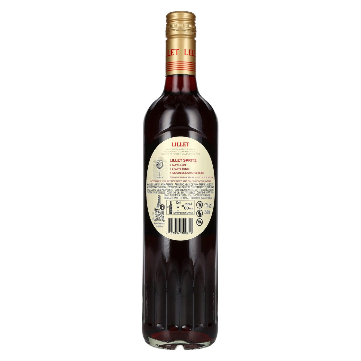 Lillet Rouge 17% Vol. 0,75l