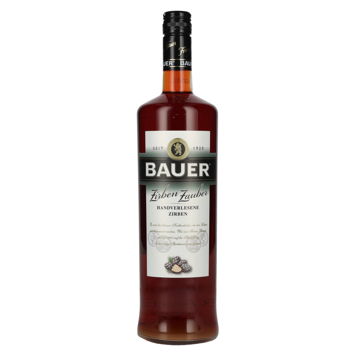 Bauer Zirben Zauber 35% ABV 1 litre