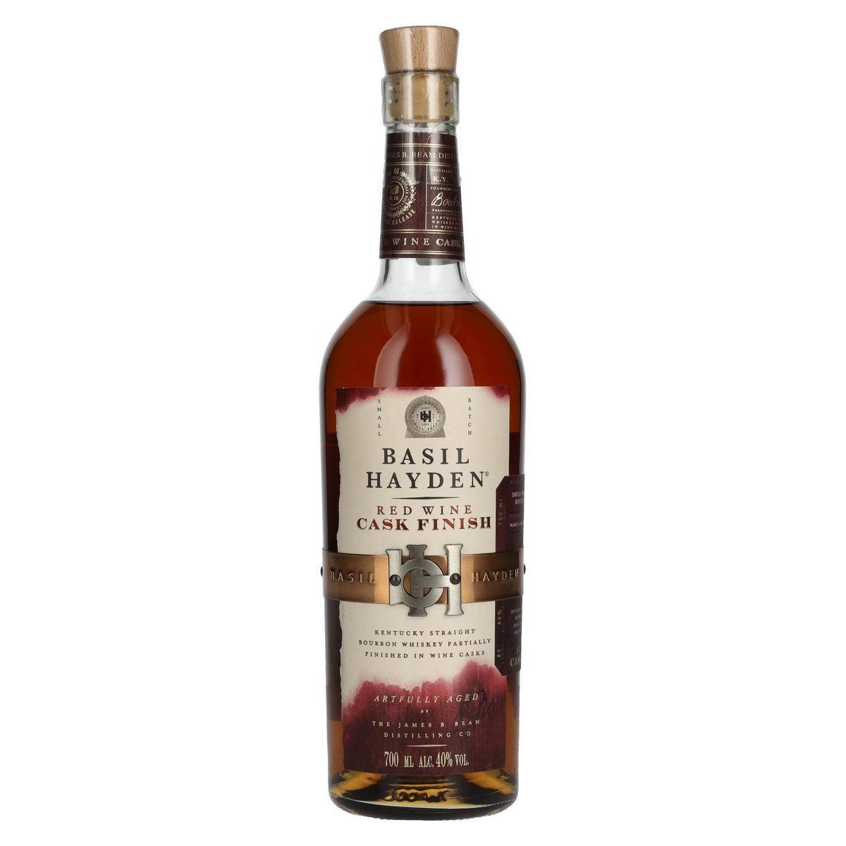 Basil Hayden's Red Wine Cask Finish Kentucky Straight Bourbon Whisky 40% vol. 0.7 l
