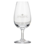 Rum Nation Rum Stemmed Glass, unmarked