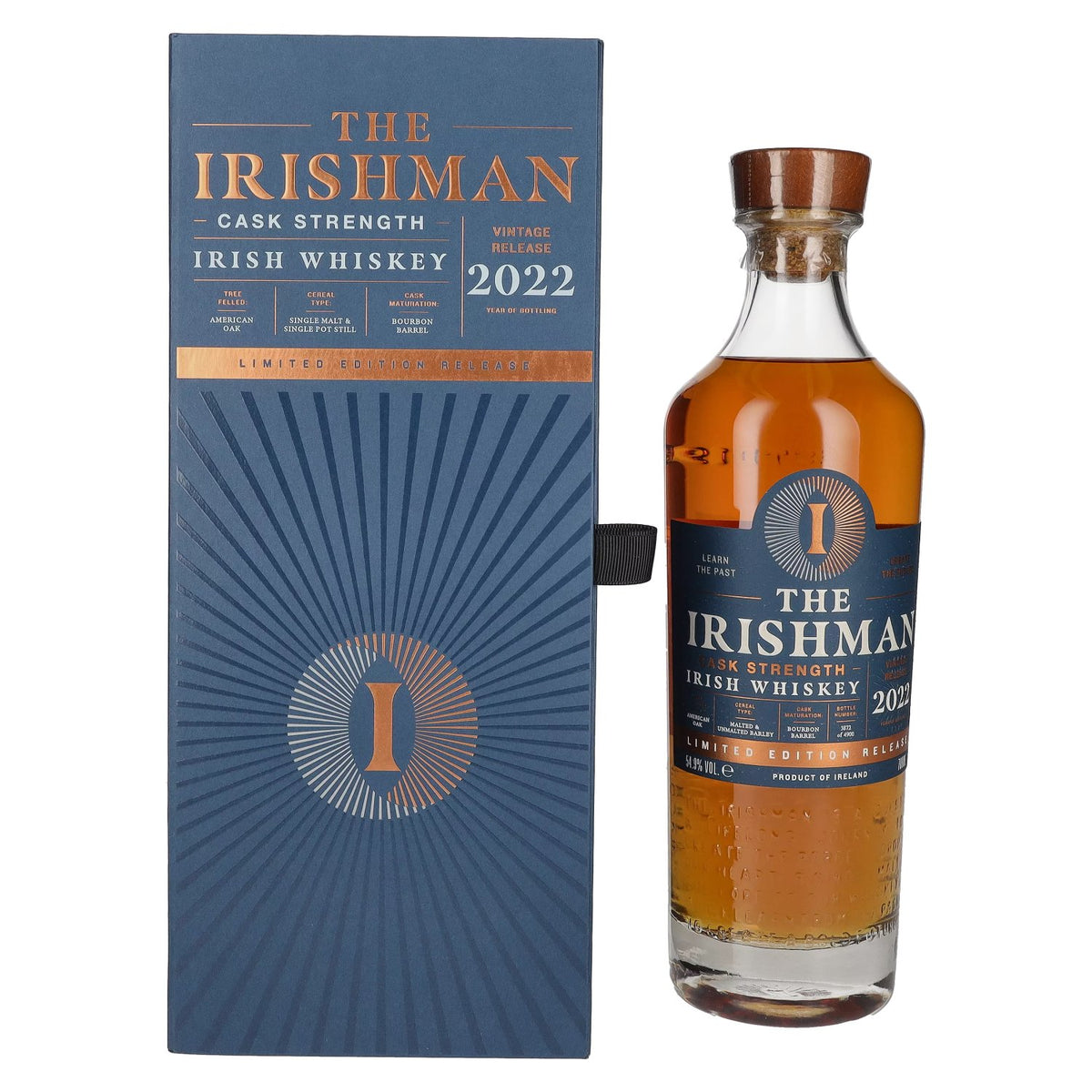 The Irishman Irish Whiskey Cask Strength Limited Edition Release 2022 54.9% vol. 0.7l in a gift box