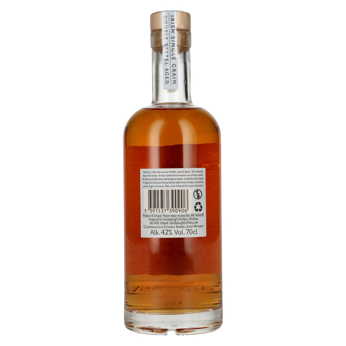 Glendalough DOUBLE BARREL Ierse whisky 42% vol. 0,7 l