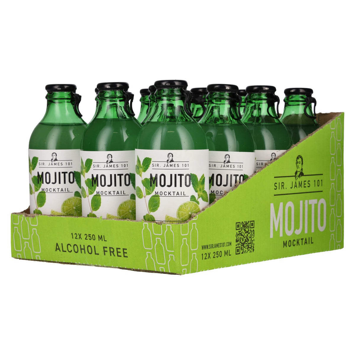 Sir. James 101 MOJITO alcoholvrije mocktail 12x0,25 l