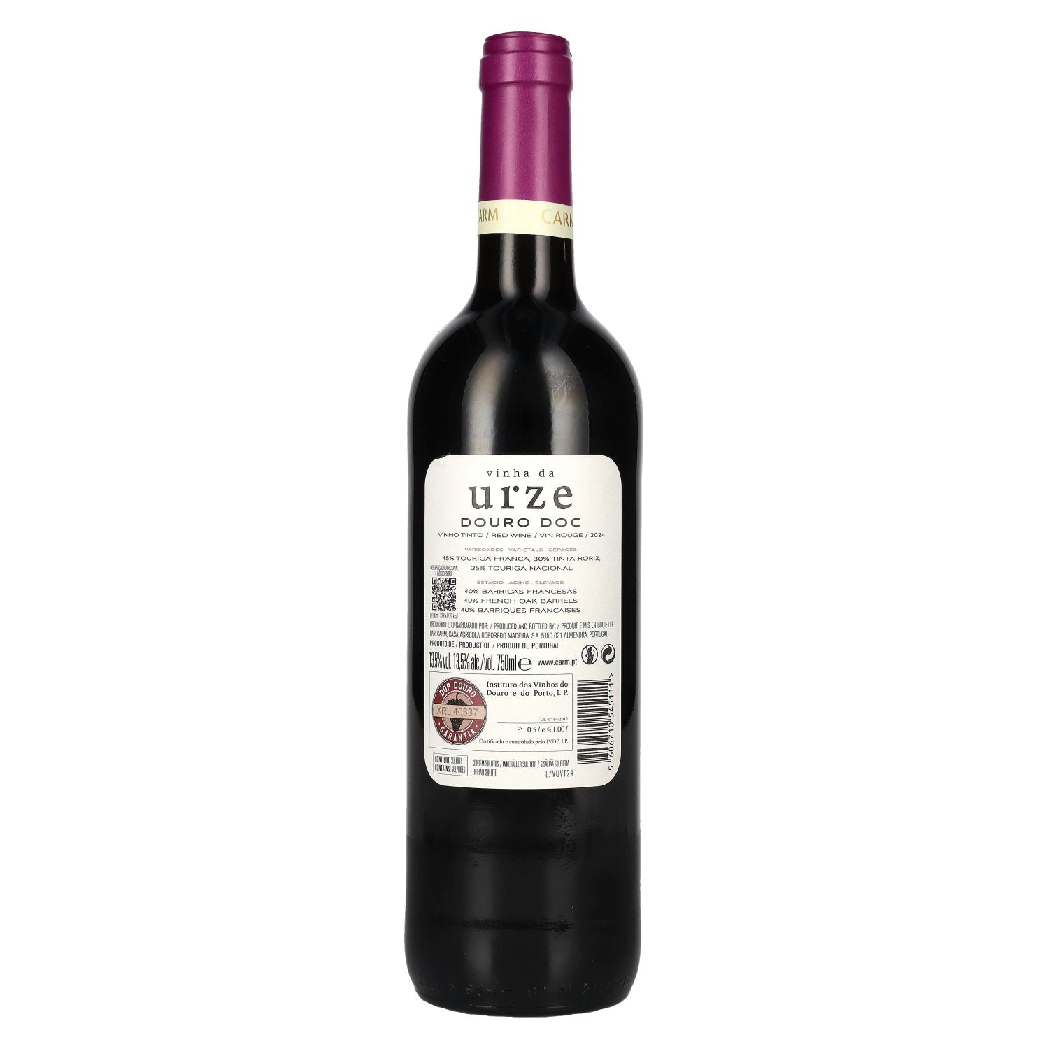 CARM Vinha Da Urze Douro Red 2024 13,5% Vol. 0,75l