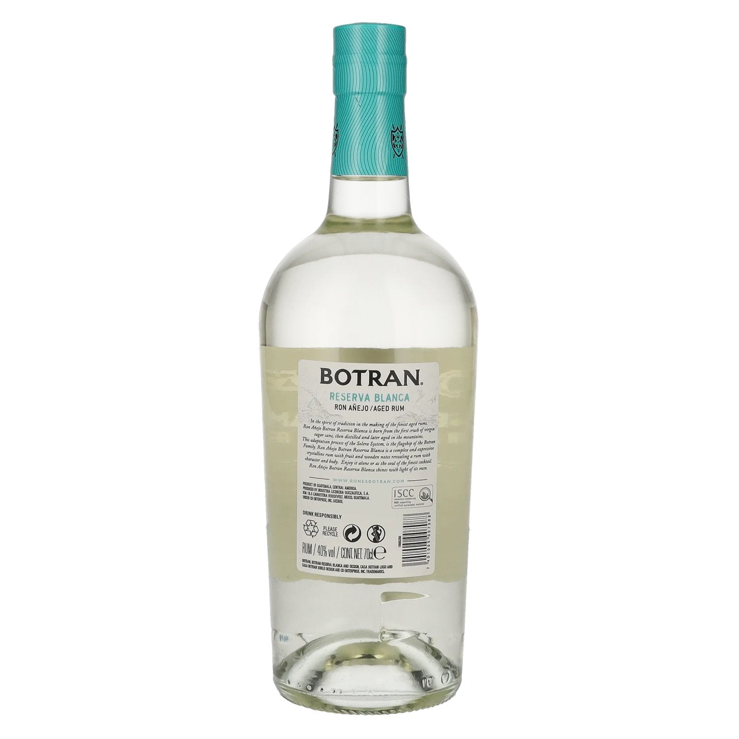 Botran Ron Botran Añejo Reserva Blanca 40% Vol. 0,7l