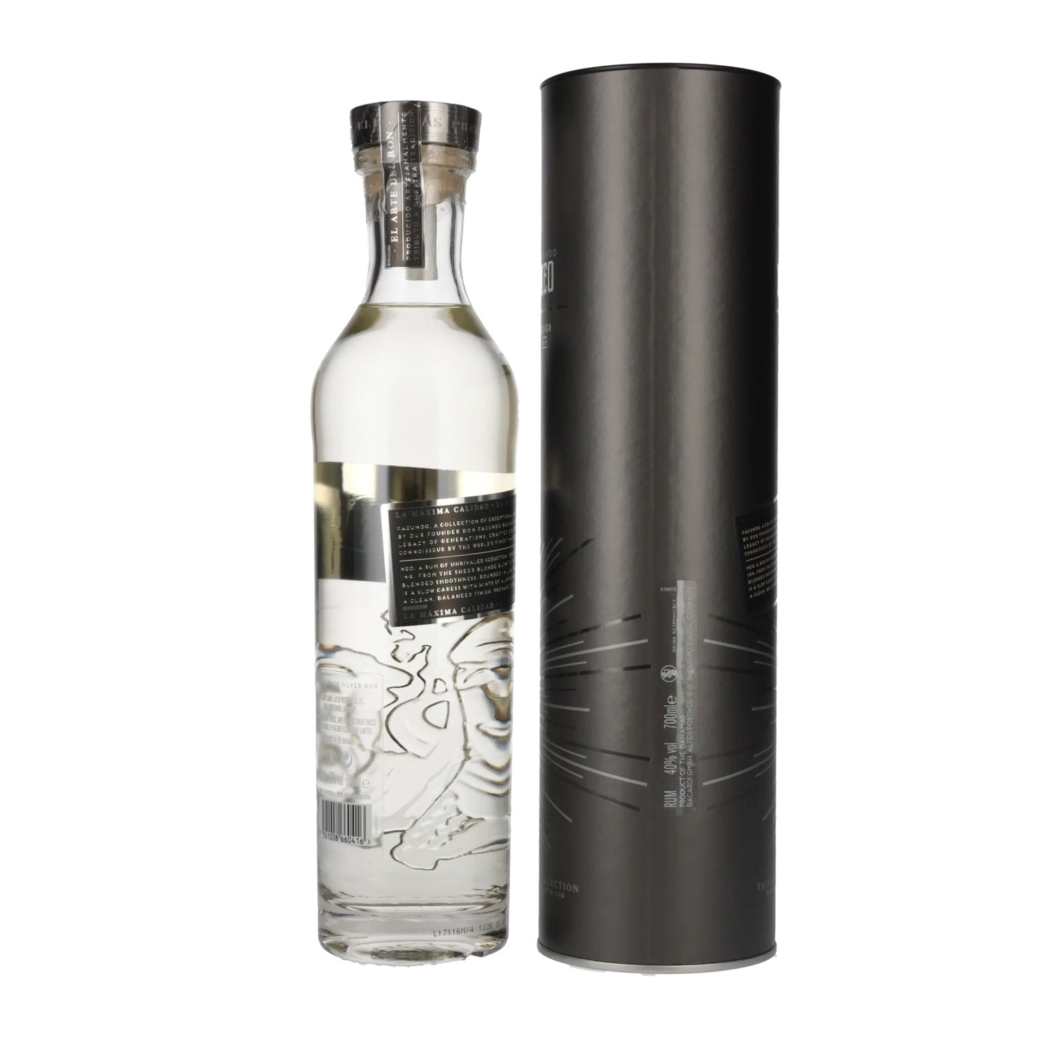 Facundo NEO Silver Rum 40% Vol. 0,7l in Geschenkbox