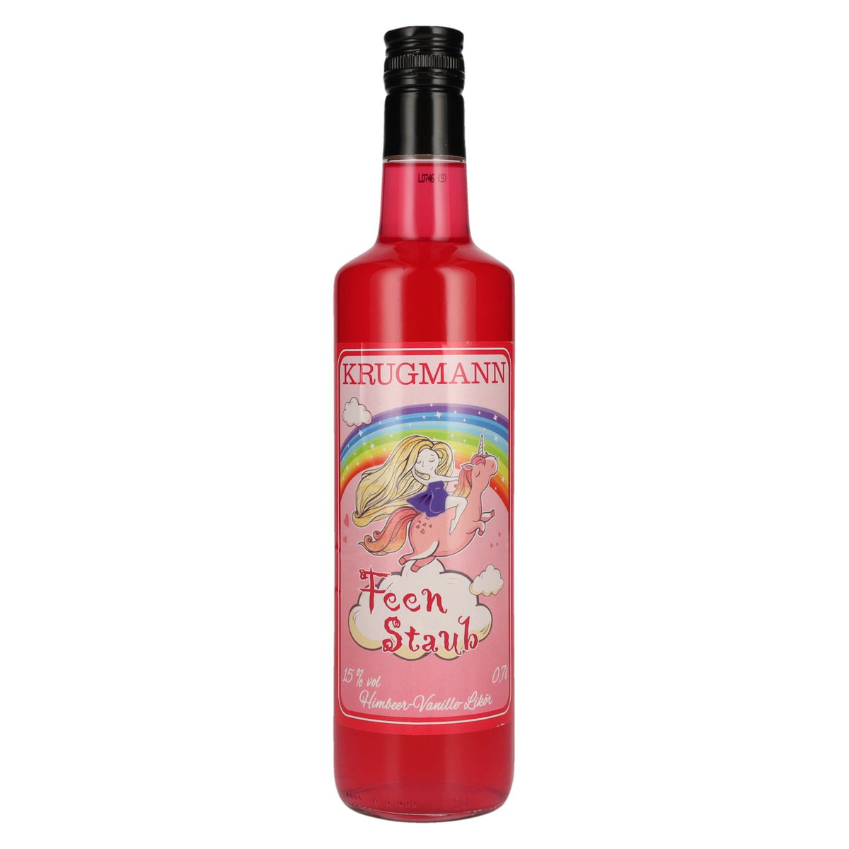 Krugmann FEEN STAUB Liqueur framboise-vanille 15 % vol. 0,7 l