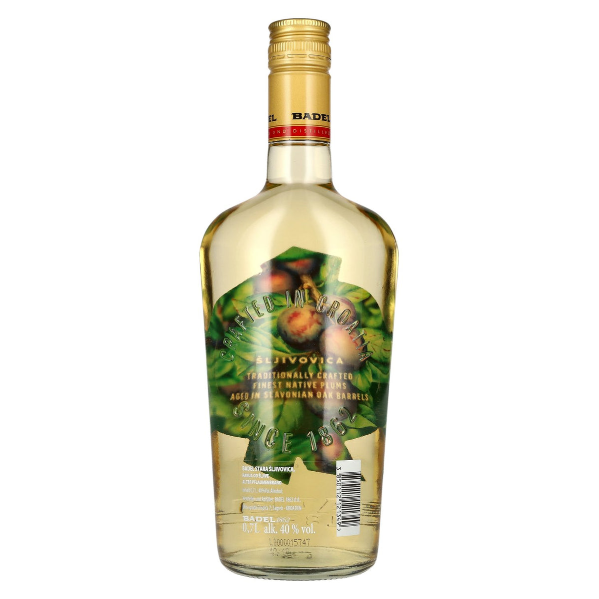 Badel Sljivovica 40 % vol. 0,7 l