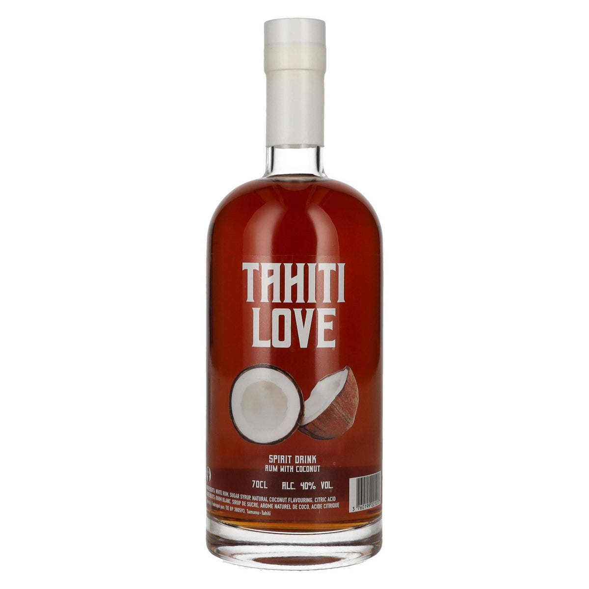 Tahiti Love COCONUT Premium Spirit Drink 40% ABV 0.7l