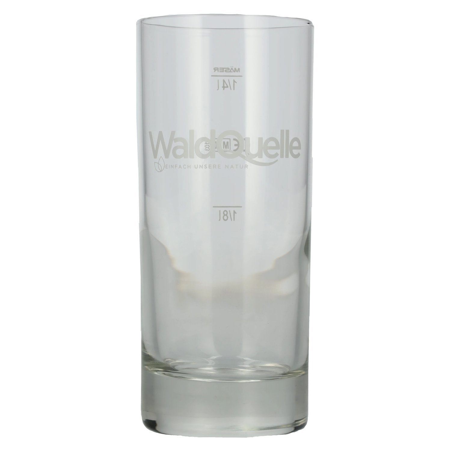 Verre Waldquelle 0,25l avec étalonnage
