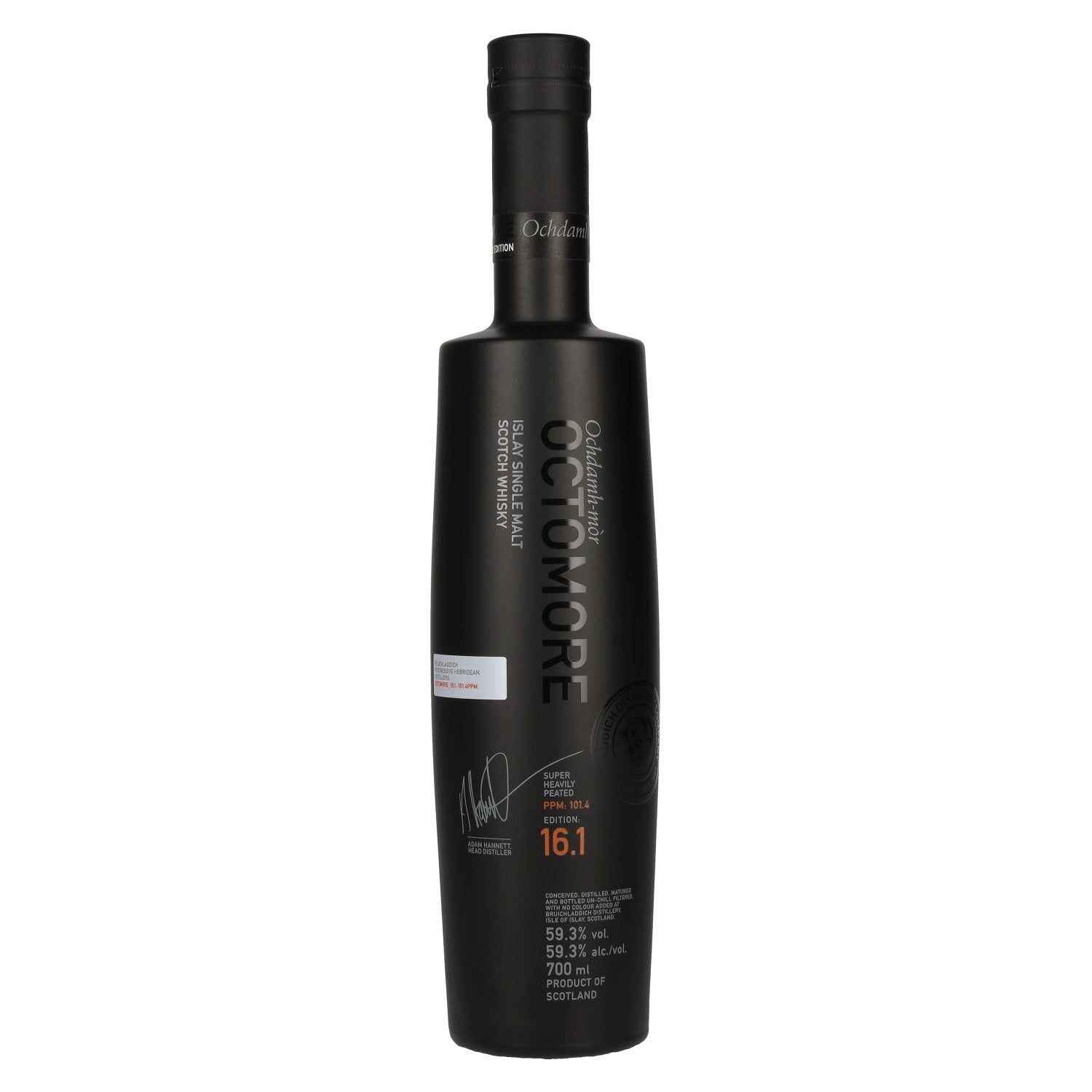 Octomore EDITION: 16.1 Super Heavily Peated Islay Single Malt Release 2025 59.3% ABV 0.7l