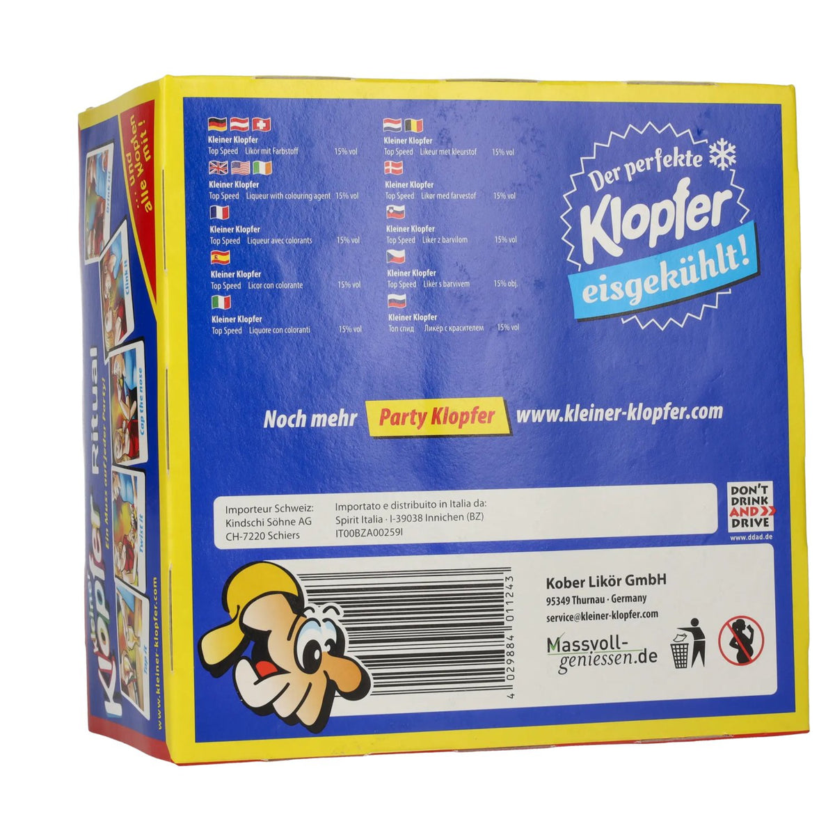 Kleiner Klopfer Top Speed 15% vol. 25 x 0.02 l