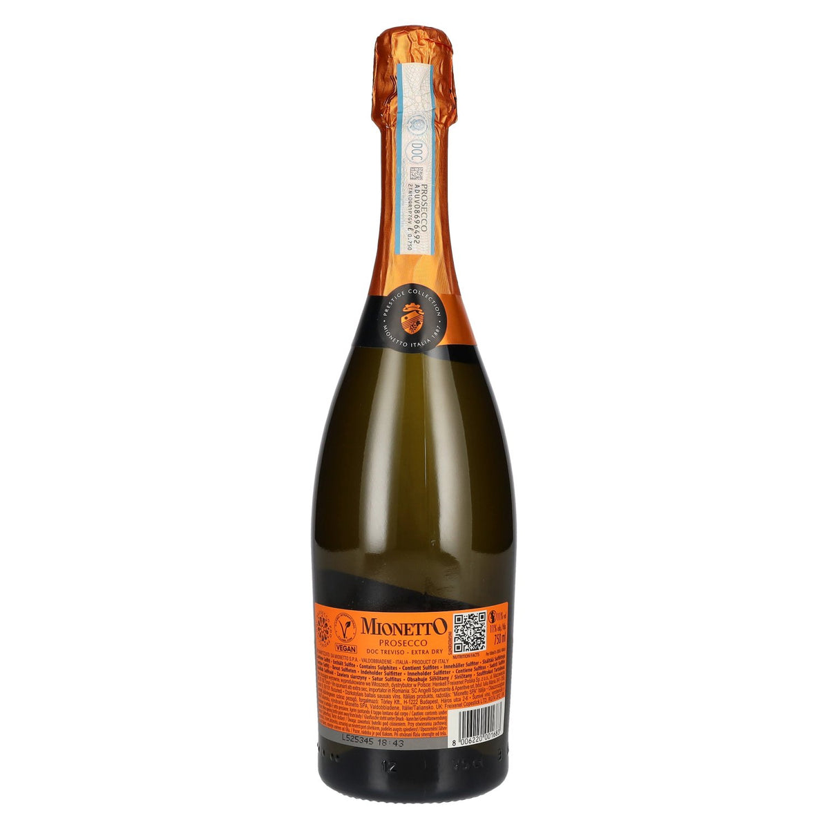 Mionetto Prosecco Treviso Extra Dry DOC 11% vol. 0,75 l