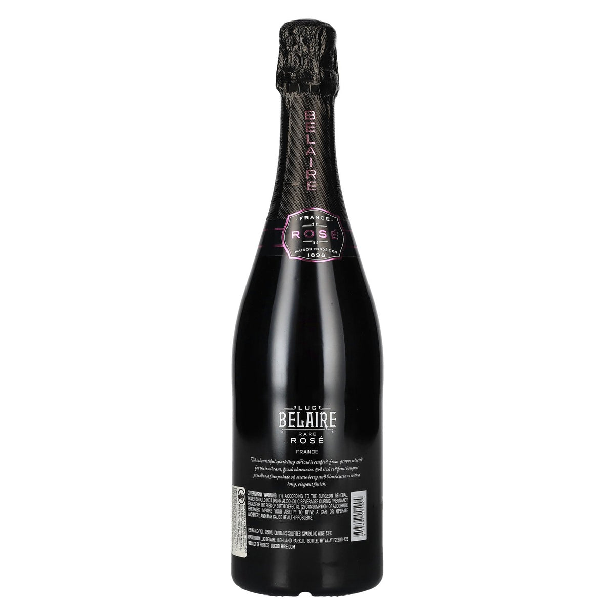 Luc Belaire Rare Rosé 12.5% vol. 0.75 l