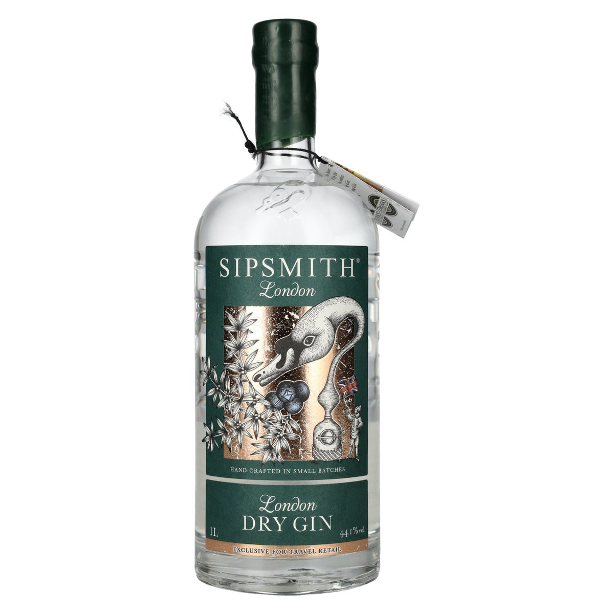 Sipsmith London Dry Gin 44,1% vol. 1 l