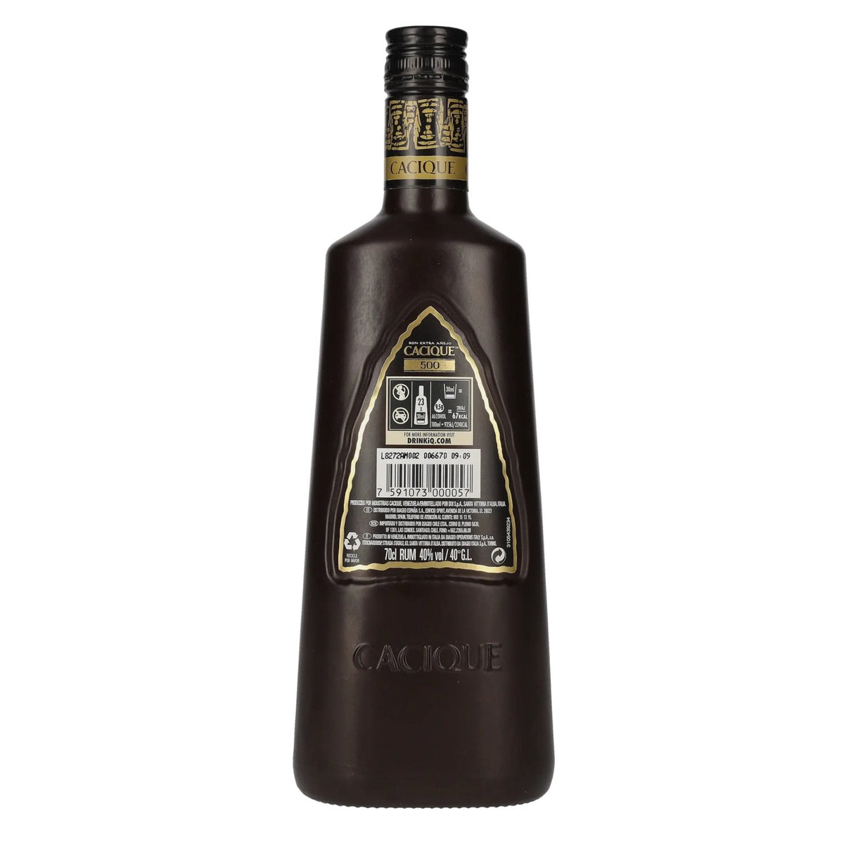 Cacique 500 Ron Extra Añejo 40% vol. 0,7 l