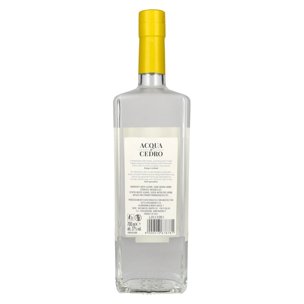 Nardini ACQUA DI CEDRO Liquore citroenlikeur 27% vol. 0,7 l