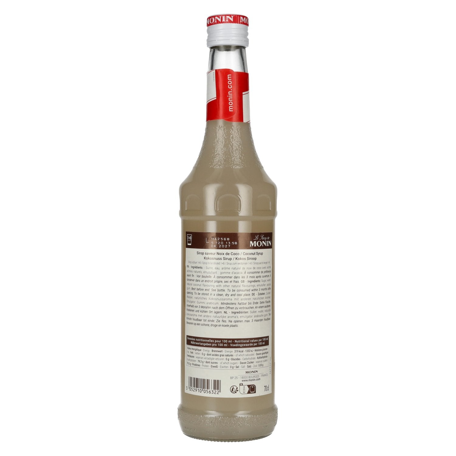 Le Sirop de Monin KOKOS 0,7l