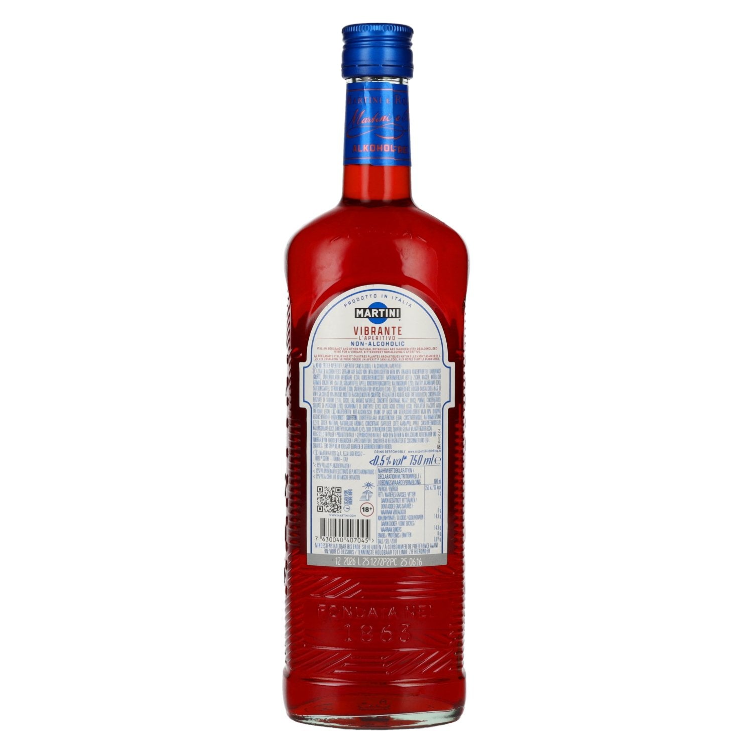 Martini Aperitif VIBRANTE sans alcool 0,75l