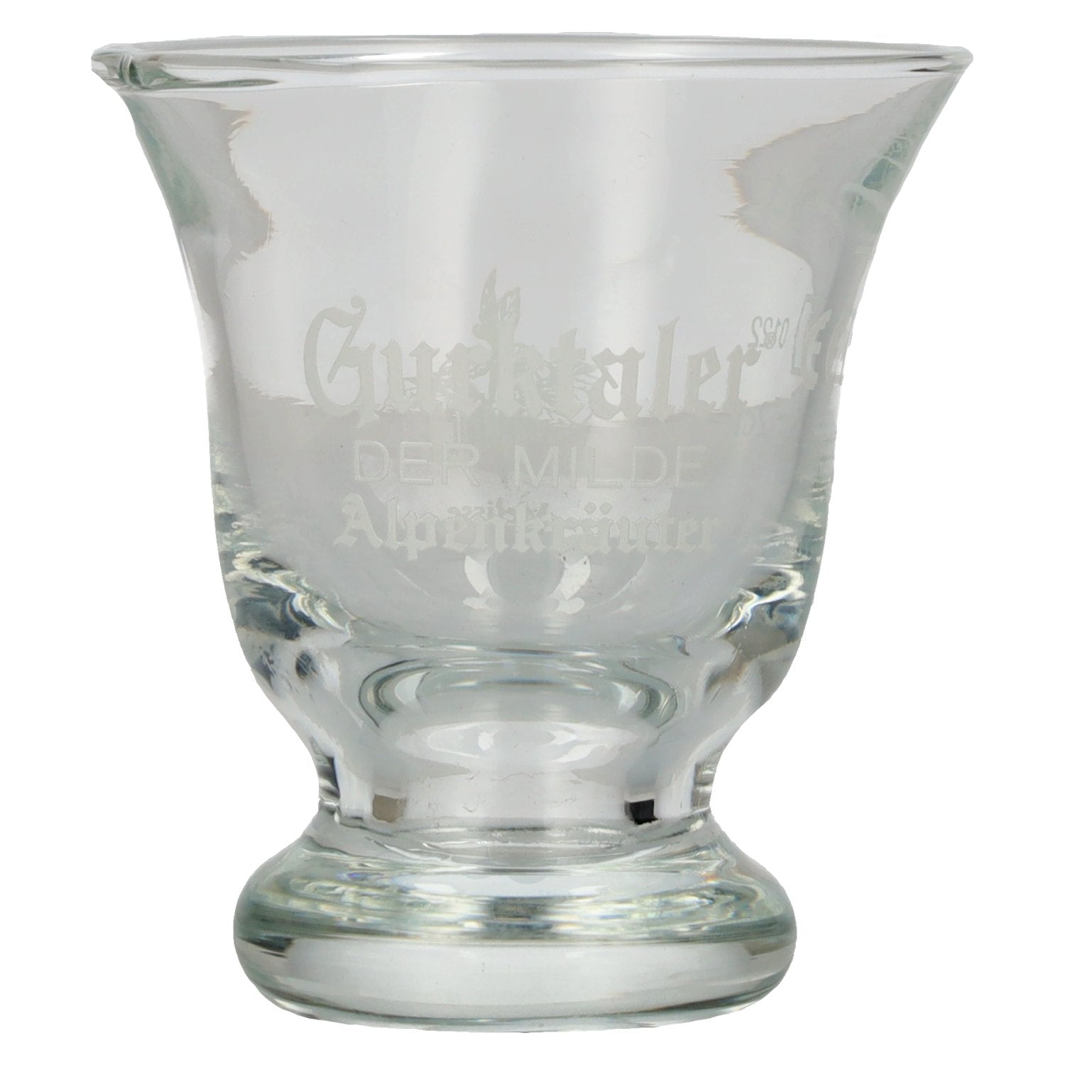 Gurktaler Stamperl mit Eichung 2 cl/4 cl