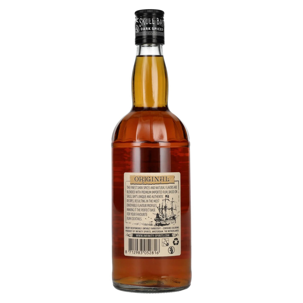 Skull Bay ORIGINAL Dark Spiced 37,5% vol. 0,7 l