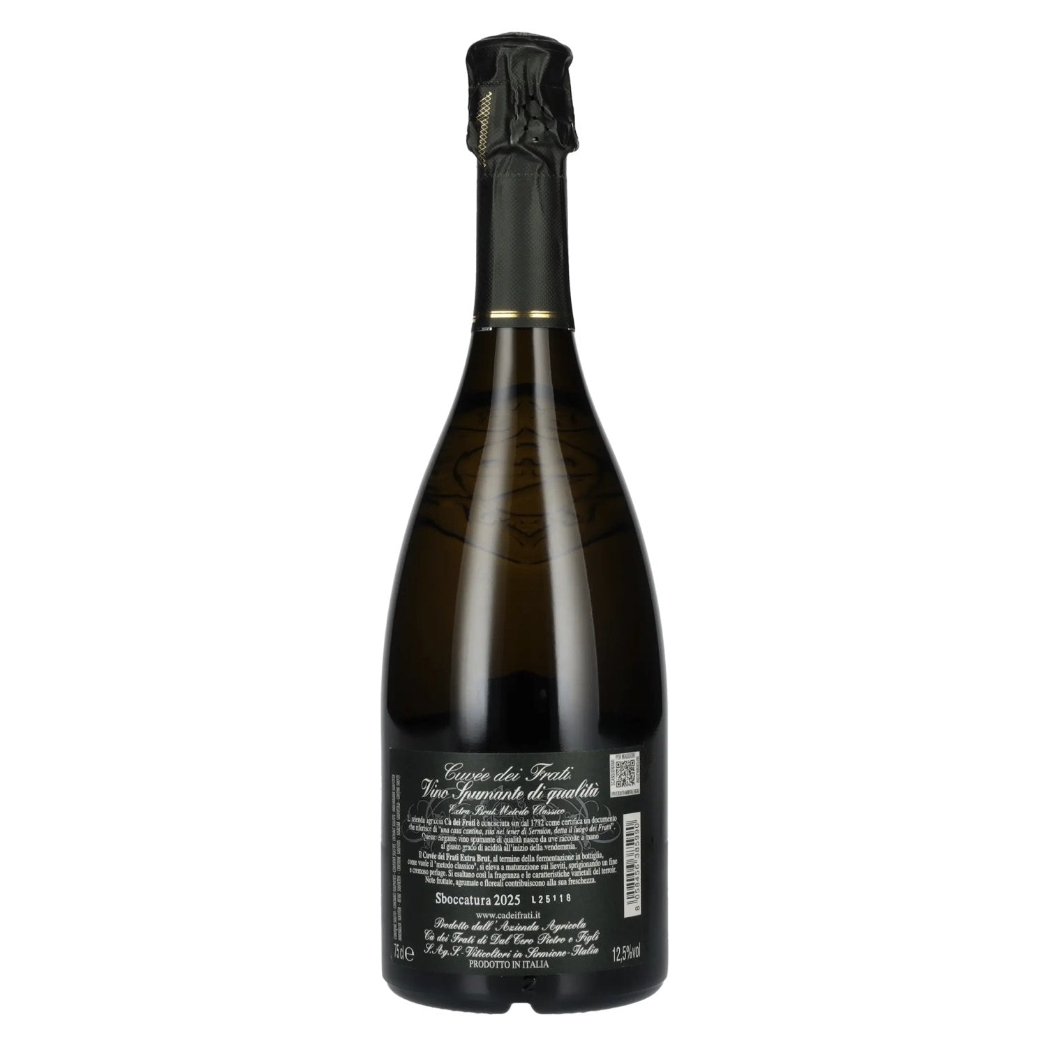 Cà dei Frati Cuvèe dei Frati EXTRA BRUT V.S.Q. Met Class 2025 12,5% Vol. 0,75l