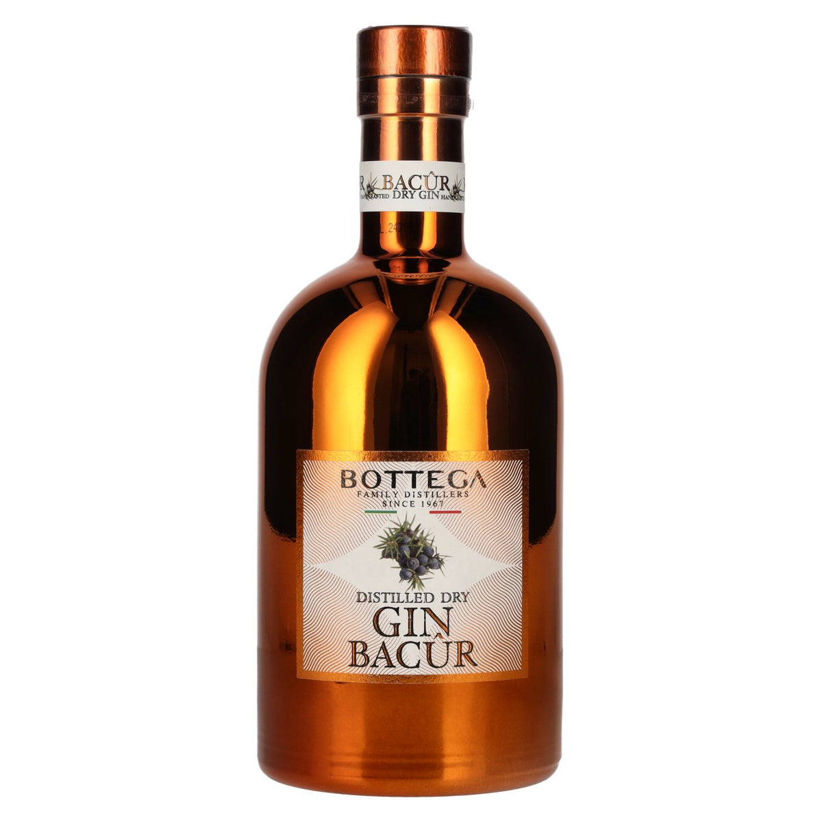 Bottega BACÛR Distilled Dry Gin 40% vol. 0,7 l