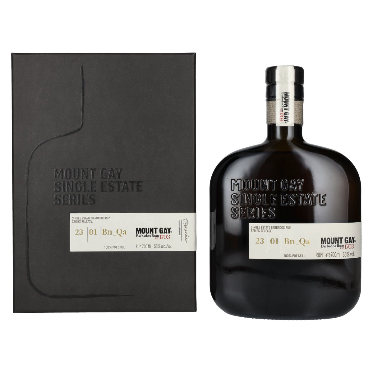 Mount Gay Single Estate Series #23/1 55% vol. 0.7l in a gift box