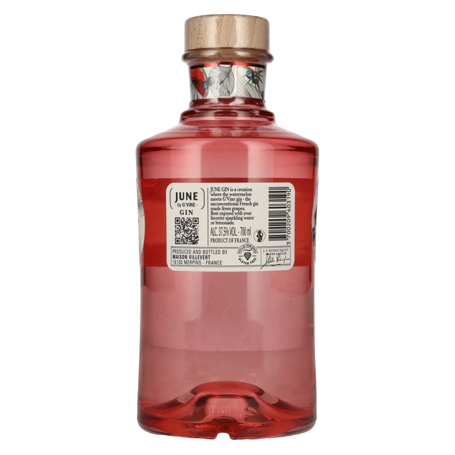JUNE by G'Vine Gin Watermelon 37,5% Vol. 0,7l