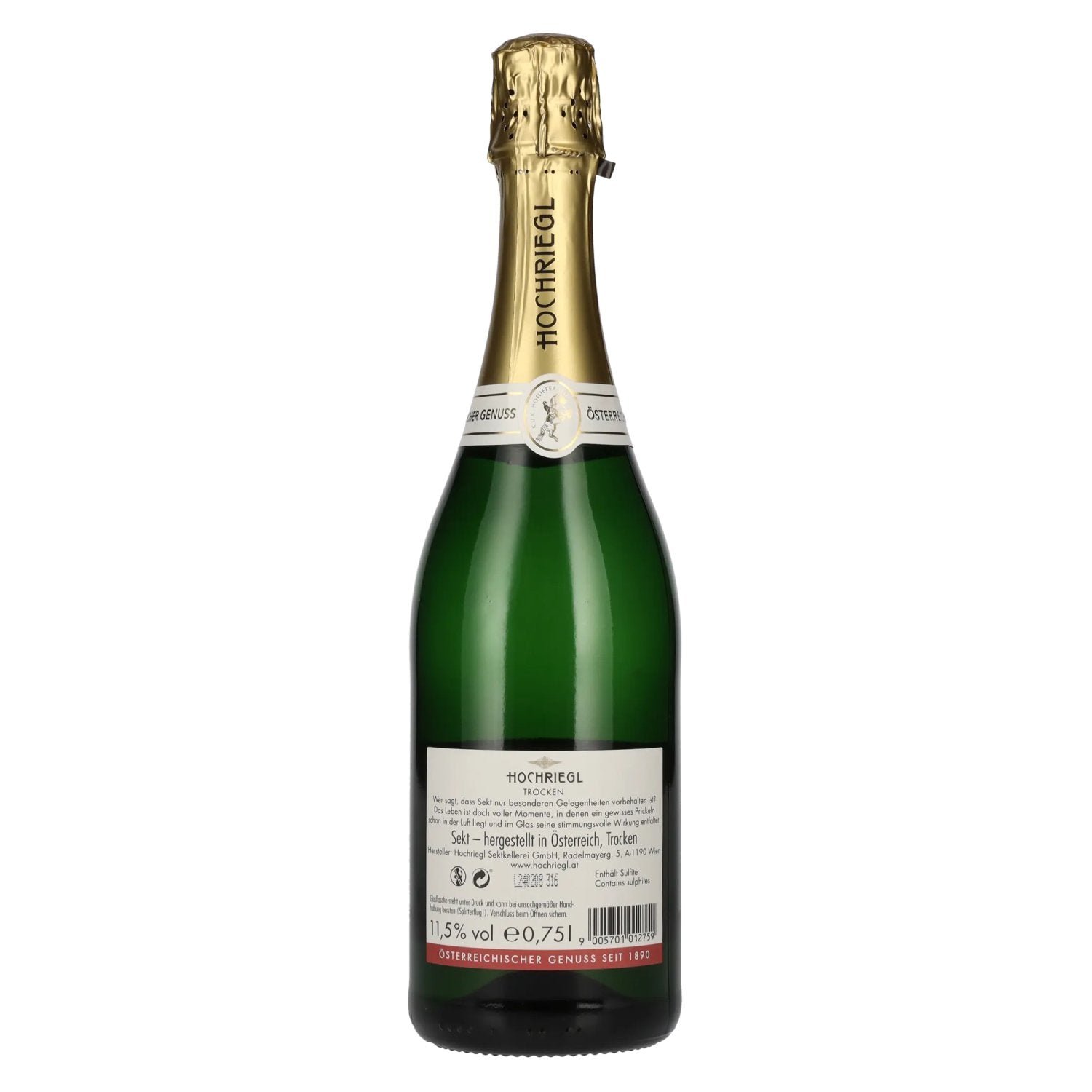 Hochriegl sec 11,5% vol. 0,75l