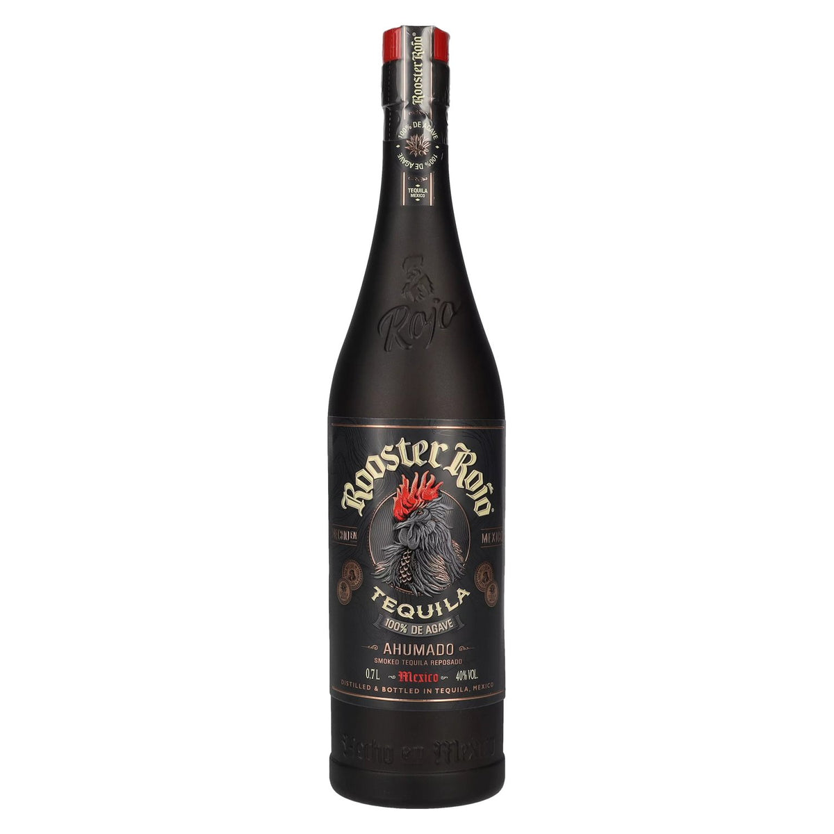 Tequila Rooster Rojo AHUMADO 100 % d'agave, 40 % vol., 0,7 l