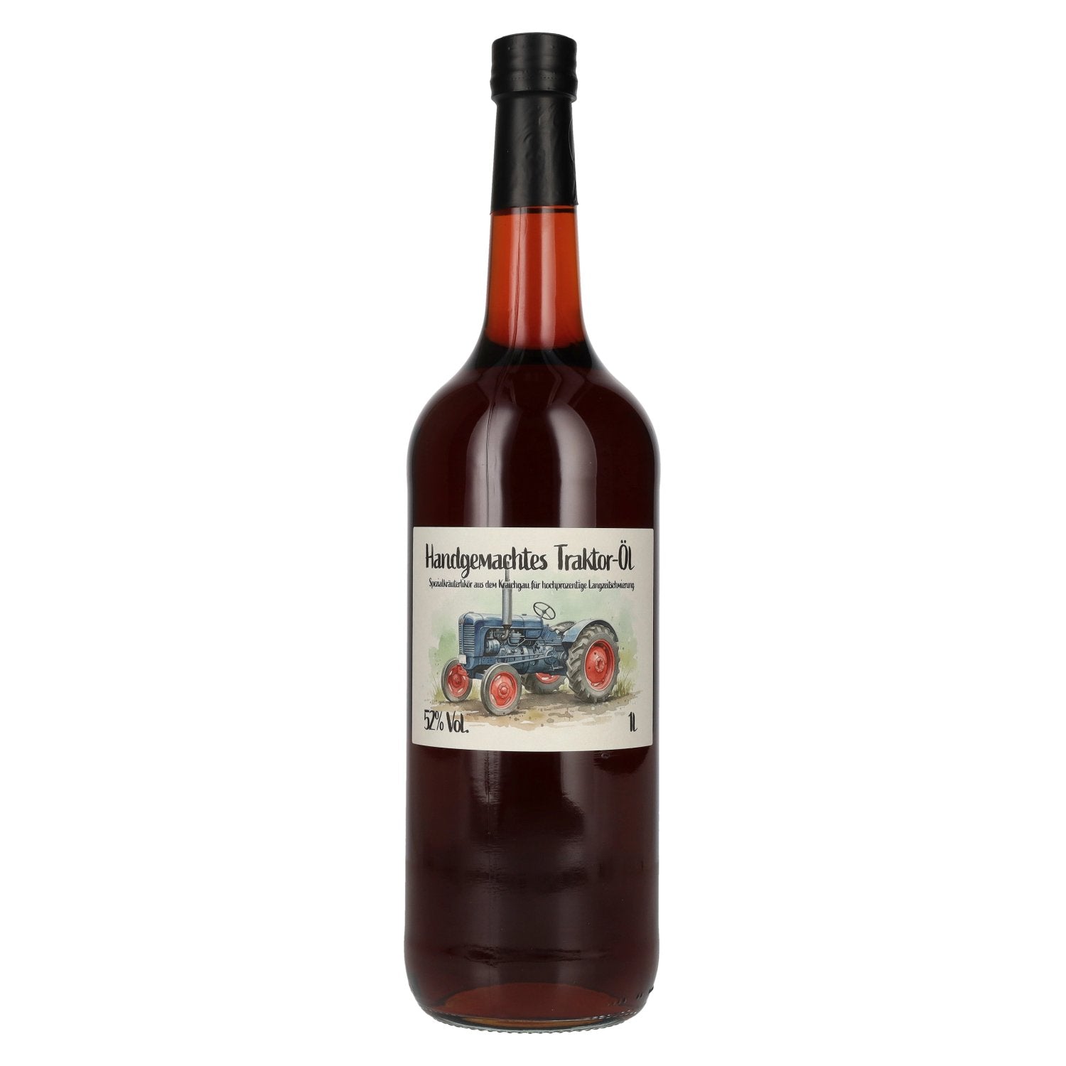 Huisgemaakte trekkerolie speciale kruidenlikeur 52% vol. 1l