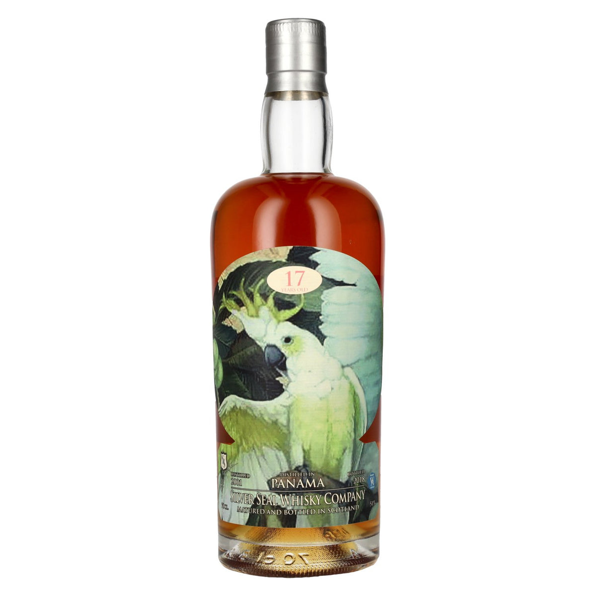 Silver Seal Panama Rum 17 Years Old 2001 51% vol. 0.7l