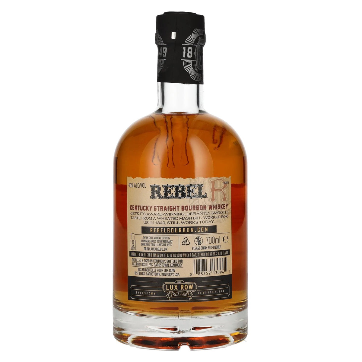 Rebel Yell Kentucky Straight Bourbon Whiskey 40% vol. 0,7 l