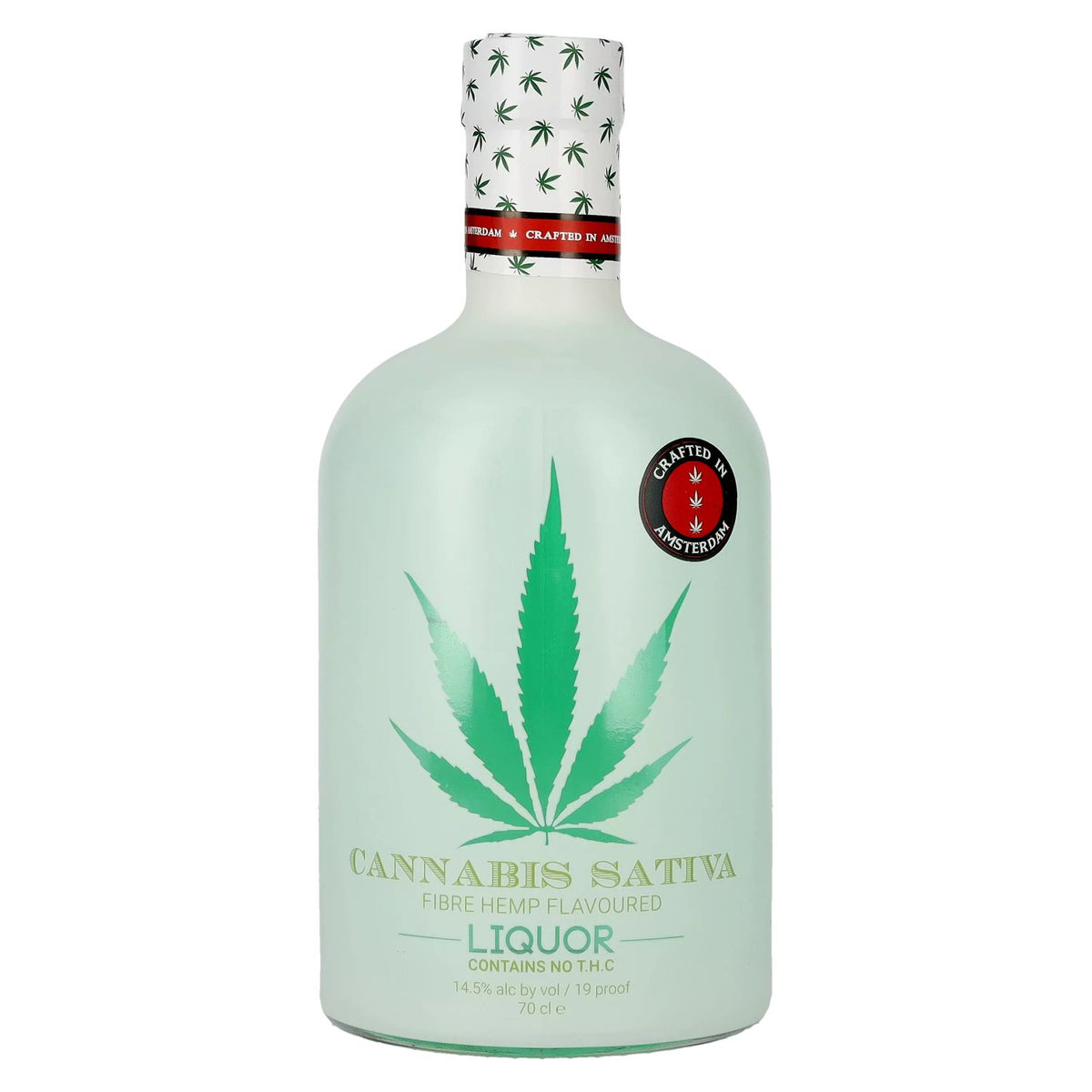 Cannabis Sativa Fibre Hemp-flavoured LIQUOR 14.5% vol. 0.7 l