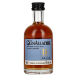 The GlenAllachie 15 ans d'âge, single malt du Speyside, 46 % vol., 0,05 l