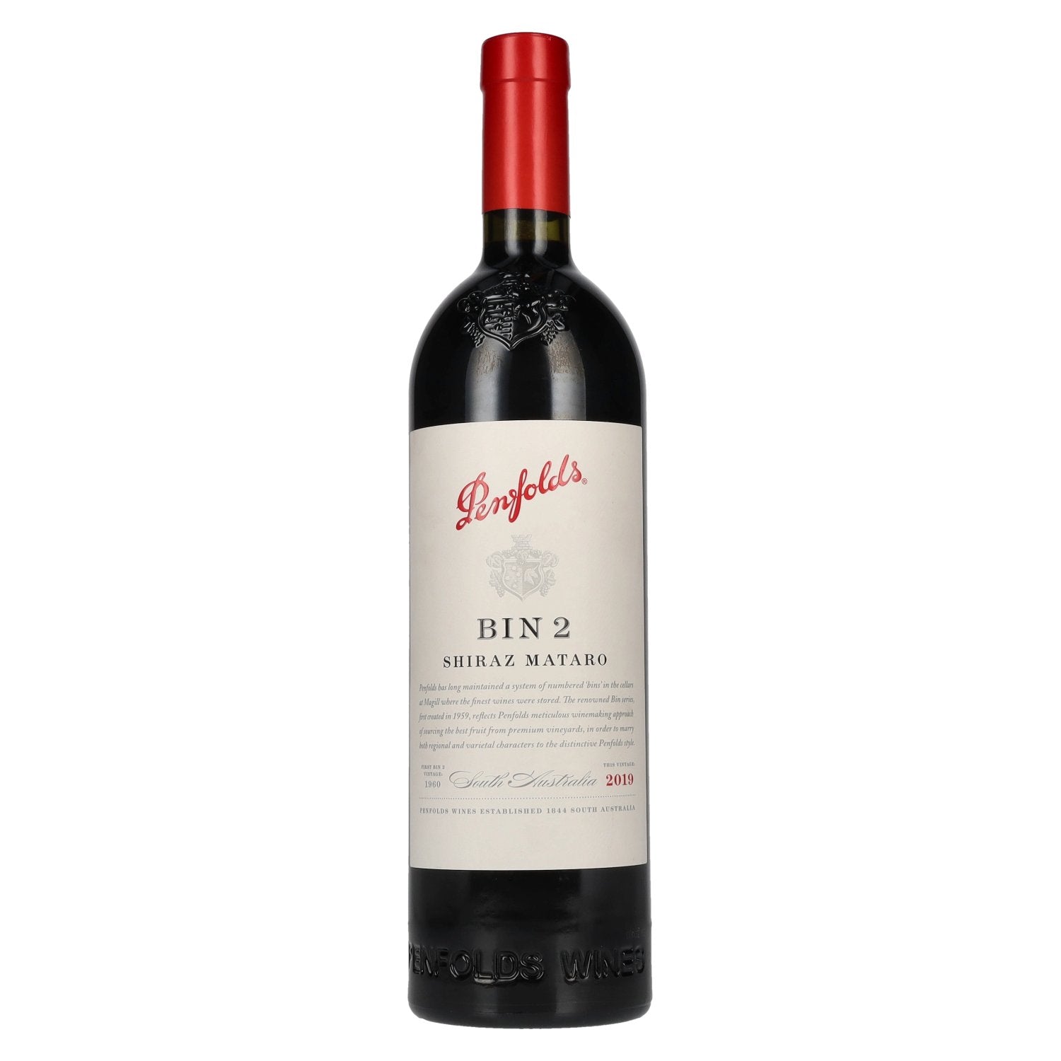 Penfolds BIN 2 Shiraz Mataro 2019 14,5% Vol. 0,75l