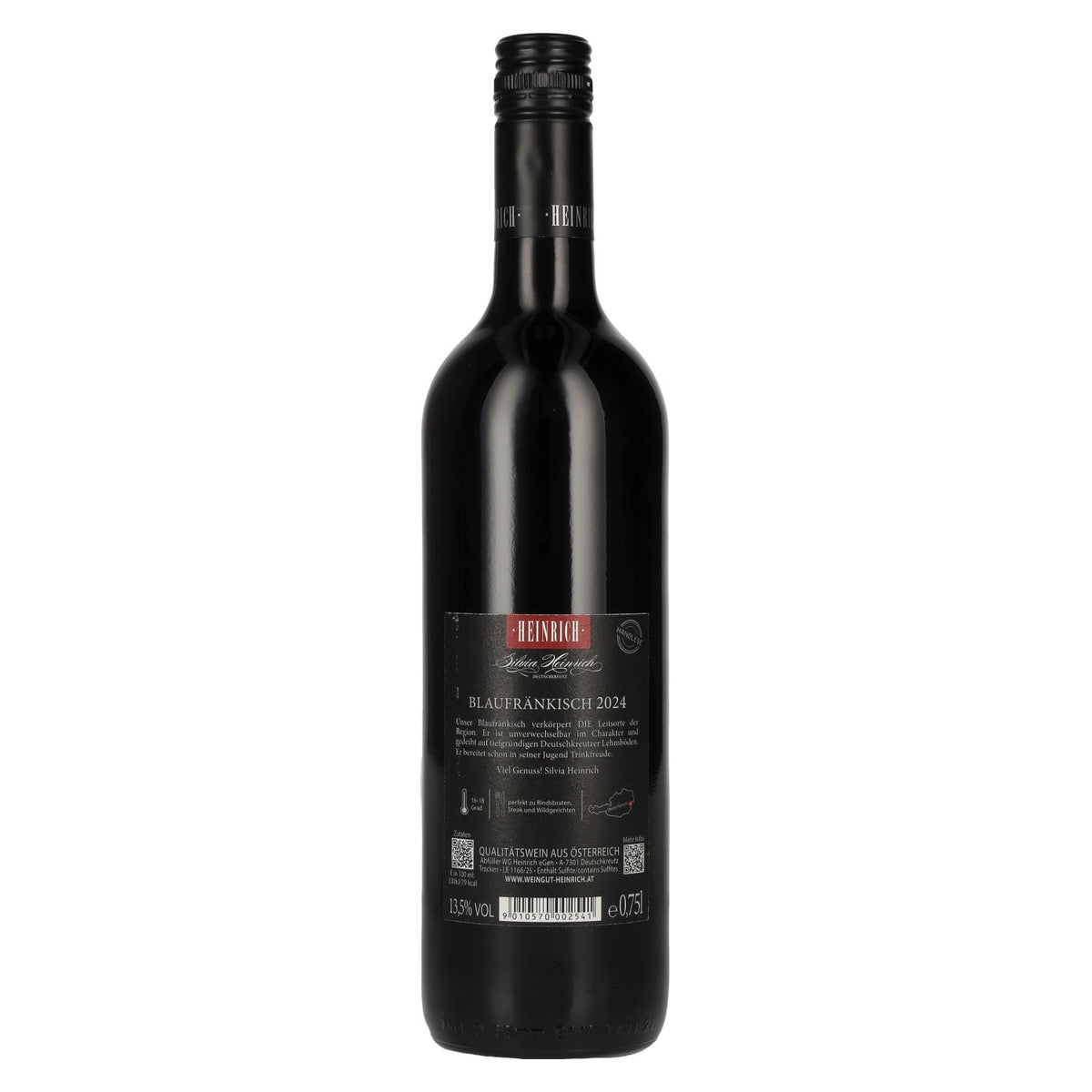 Heinrich Blaufränkisch Burgenland 2024 13,5% vol. 0,75 l