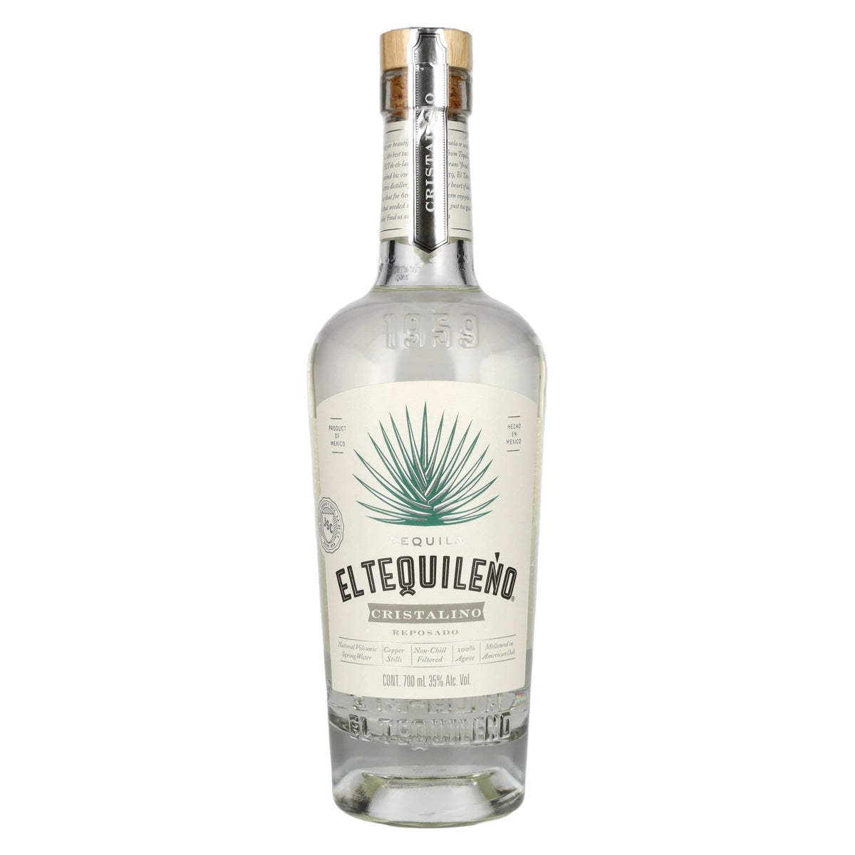 El Tequileño 1959 CRISTALINO Reposado 100% agave 35% vol. 0,7 l