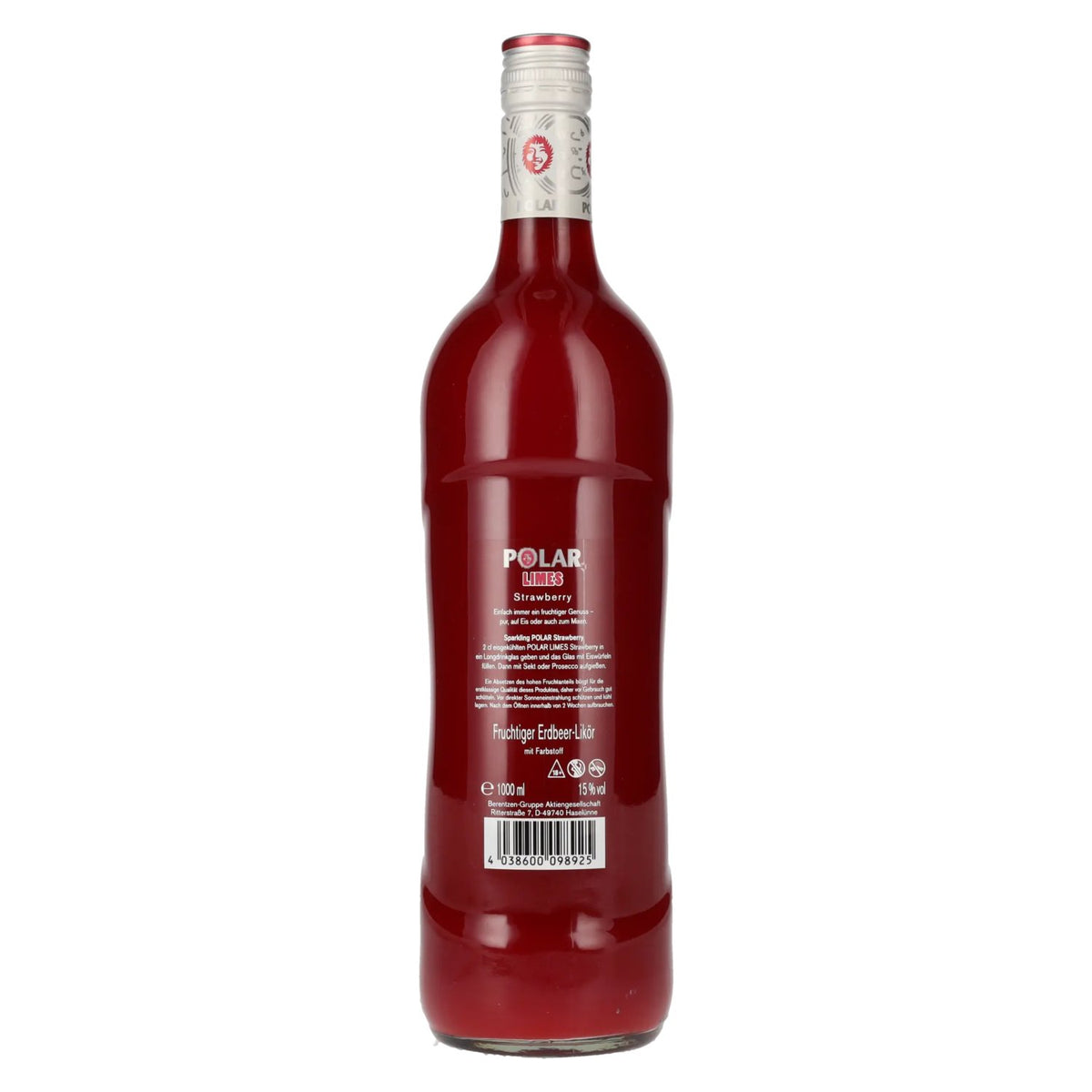 Polar Limes Strawberry Smoothie Style 15 % vol. 1 l